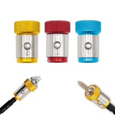 3 Pieces Strong Magnetic Screw Ring, 1/4 Inch/ 6.35 mm Universal Multi Color