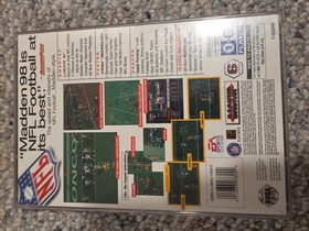 Madden NFL 98 (Sega Saturn, 1997) CIB Tested