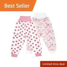 MooMoo Baby Potty Pants Strawberry 2-3T