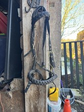 Large Cob Size Nylon Type Bridle No Reins Or Bit Included