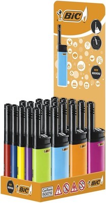 Feuerzeuge Bic Mini Stabfeuerzeug J38 WAND