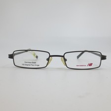 New Balance NBK 39-2 Eyeglasses Mens Rectangular Stainless Steel 46-17-125