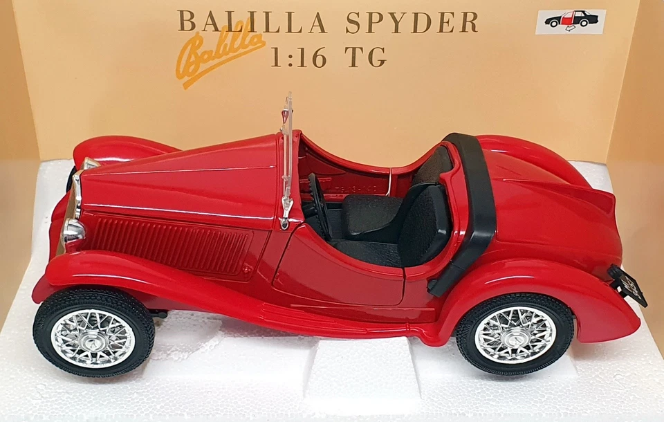 Polistil escala 1/16 Diecast 01668 - Fiat Balilla Spyder - Rojo Foto 4 de 4