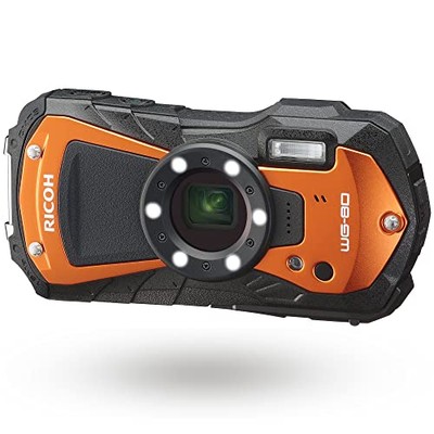 RICOH WG-80 ORANGE Ricoh full-fledged waterproof digital camera 3126 NEW