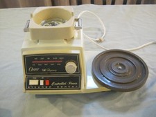 Vintage Oster Regency Kitchen Center 972 Replacement Part, Base, Works