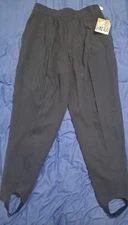 Womens Brand New Counterparts Navy Blue Stirrup Pants Size 18