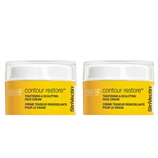 NEW StriVectin CONTOUR RESTORE TIGHTENING AND SCULPTING FACE CREAM 2 PK. 1oz Ea