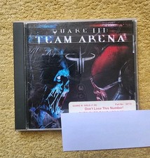 Quake III Team Arena PC CD-ROM Video Game w/ Key Activision VTG