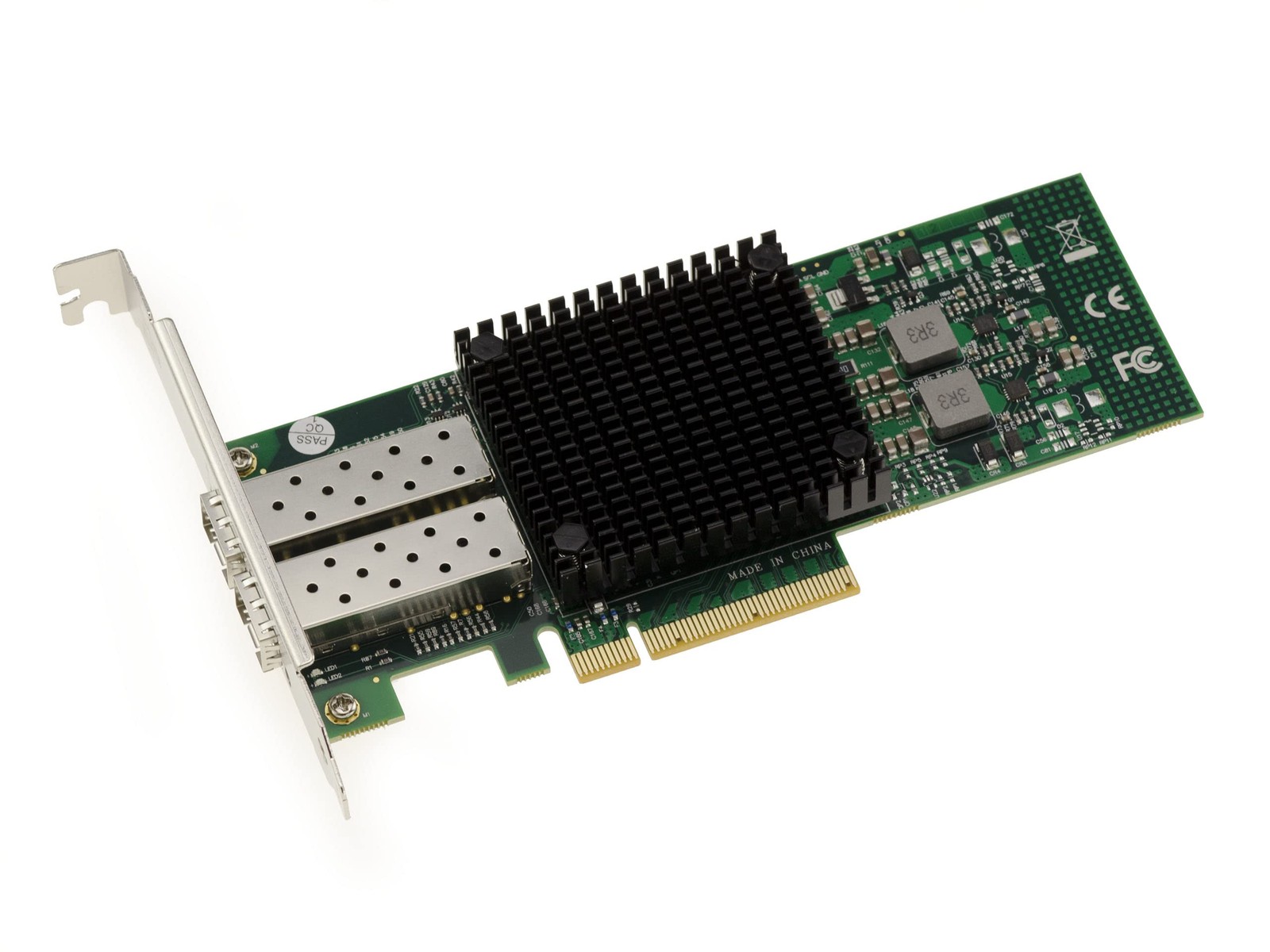 Carte réseau PCIe 10G SFP+ à 2 ports Mellanox pour serveurs d'entreprise et NAS