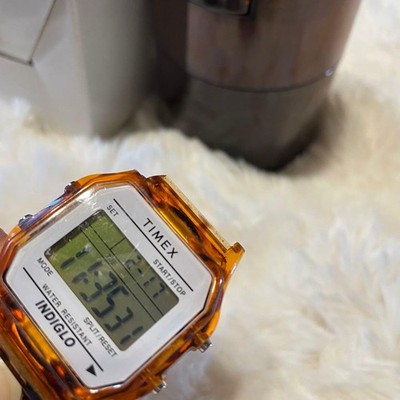 TIMEX x BEAMS Tortoise Shell Digital Watch - Junk Condition | eBay