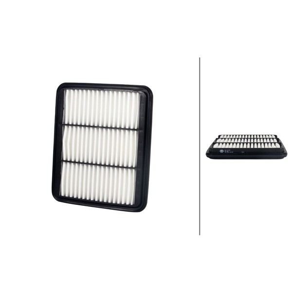 Luftfilter-Einsatz 224 X 193 Mm Hella Passend FüR U.A. Chevrolet Spark-image