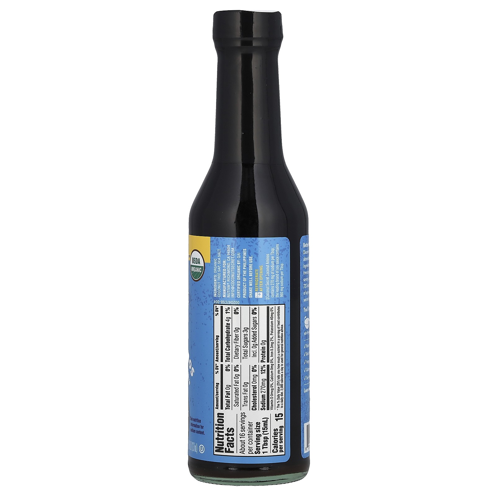 Coconut Aminos, Original, 8 fl oz (237 ml)