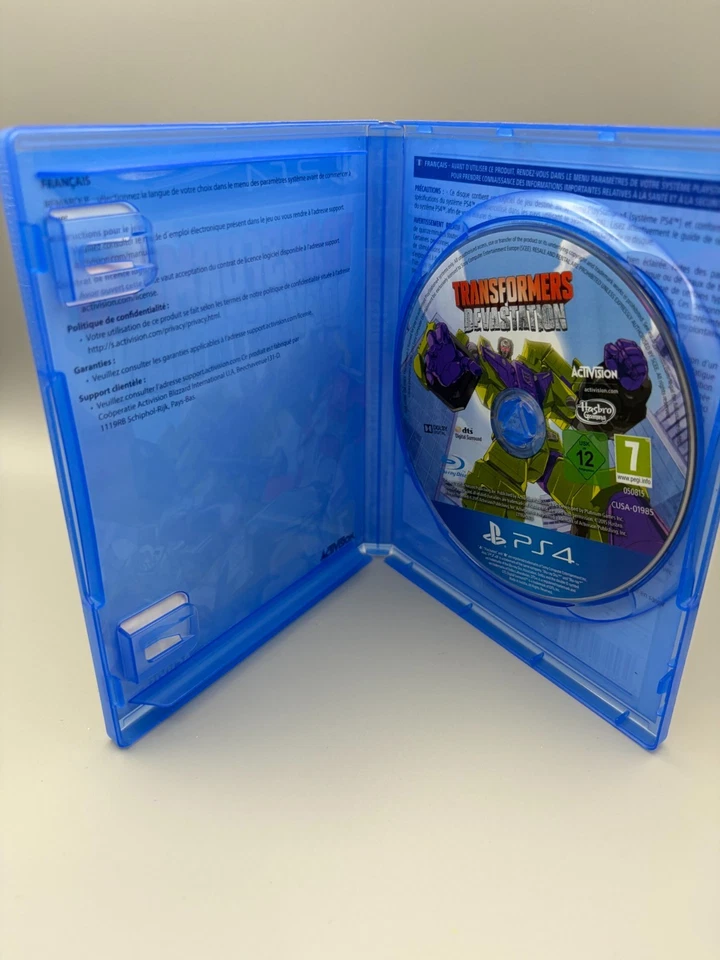 Transformers: Devastation – PlayStation 4 PS4 – Bon état – Complet – PAL FR, photo 4 sur 5