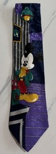 Disney Mickey Unlimited Brand Men's Neck Tie-Vintage Thinking Excellent EUC