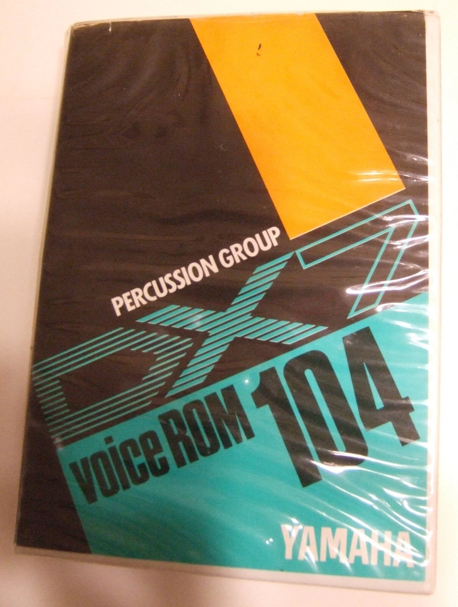 YAMAHA DX7Ⅱ voice ROM VRC-1001,2,3,4,5 Lot of 3 Yamaha DX7 II Accessories (VRC-1003 Voice Rom, DATA ROM