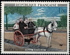 FRANCE 1967 HENRI ROUSSEAU  YT n° 1517 Neuf ★★ luxe / MNH (A)