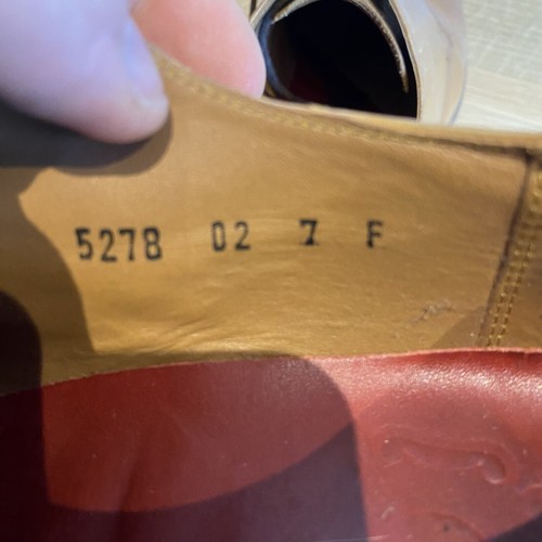 Scarpe eleganti Grenson Toby Tan taglia UK 7 con scatola - Foto 10 di 12