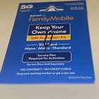 Bring Your Walmart Family Mobile Starter Kit Nano Sim Card Pin iPhone Cdma Call