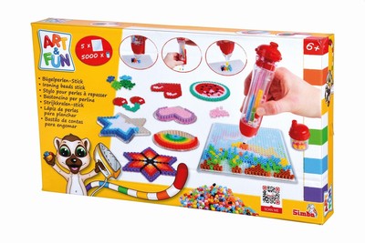 A&F Bügelperlenstick mit 5000 Perlen Deutsch 2023 SIMBA TOYS EAN 4006592088620