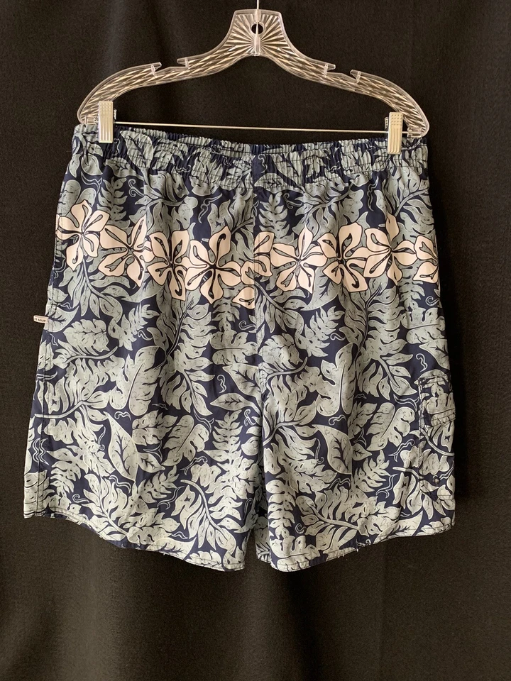Men's Newport Blue Island Brand Swim Suit Trunks Shorts Blue Size XL - Image 2 of 4