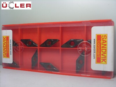 10x Sandvik CNMG 090308-PF 4315 Wendeschneidplatten – Hartmetall-Drehplatten Für Die Zerspanung