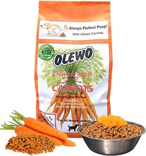 Olewo Original Carrots For Dogs Digestive And Gut Health Support 1 Pound