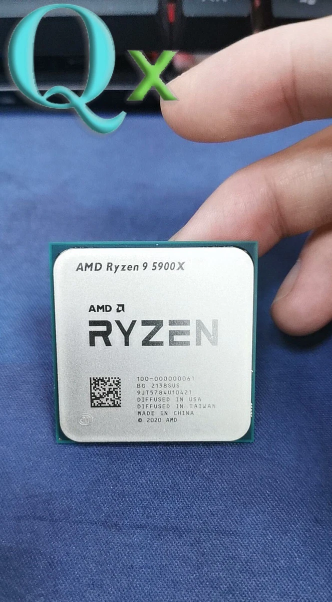 AMD Ryzen R9-5900X AM4 CPU Processor 3.7GHz 12Core 24Thr 105W Desktop 64MB