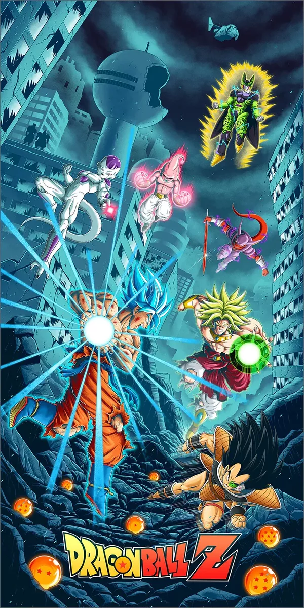 Maxi Poster - Dragon Ball Z Boo Vs. Saiyans 98x68cm