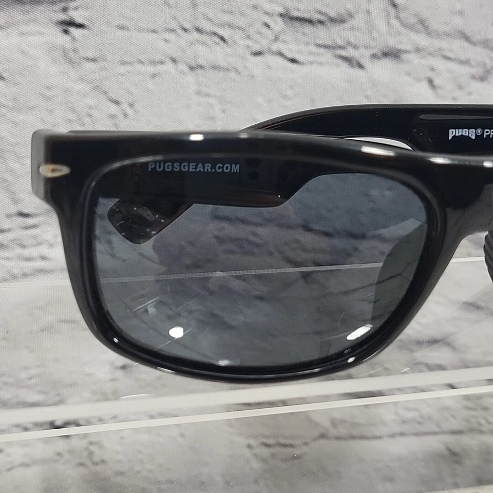 Gafas de sol Pugs PR26 para hombre monturas negras premium polarizadas acolchadas Foto 2 de 4