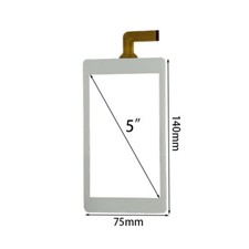 5 inch Touch Screen Panel Digitizer For MJK-0540 FPC PB50PGS3425 MS1121-FPC V1.0