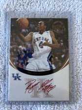 2006 Press Pass Authentics Rajon Rondo Kentucky Red Ink Autograph Card