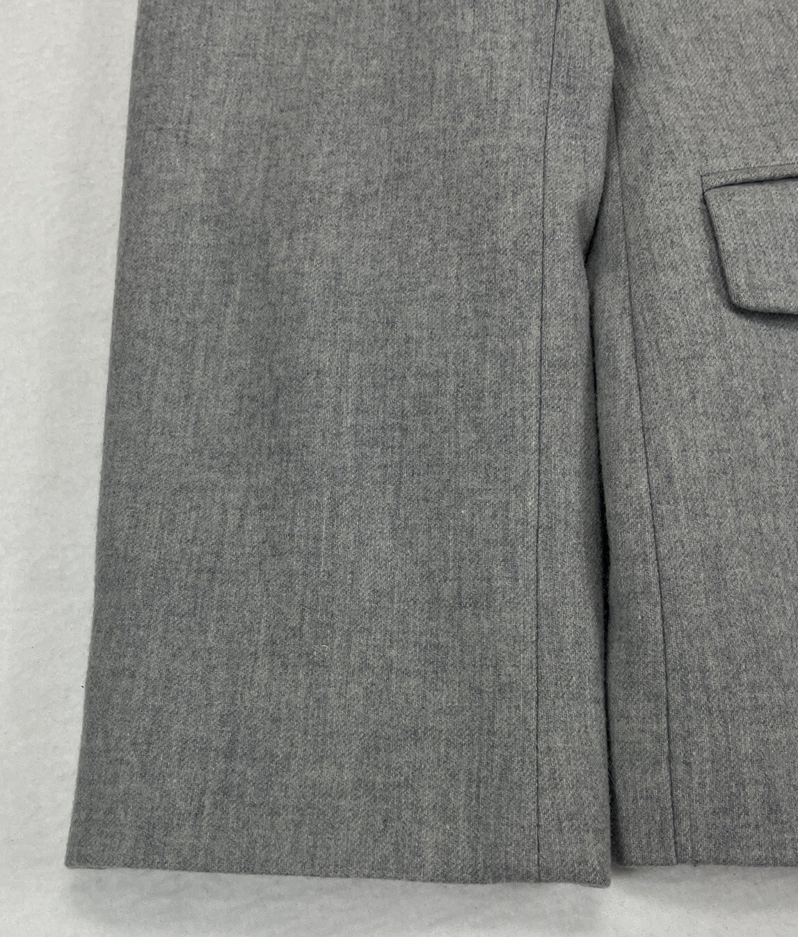 VTG Pendleton Gray Virgin Wool 2 Button Lined Bla… - image 4