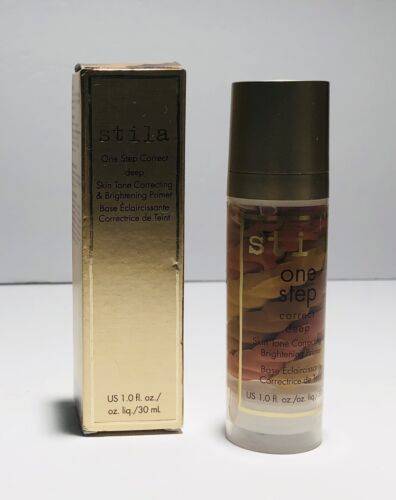 Stila One Step Correct Primer Deep 1oz / 30 ml Brand New in Box Full Size - Picture 2 of 10