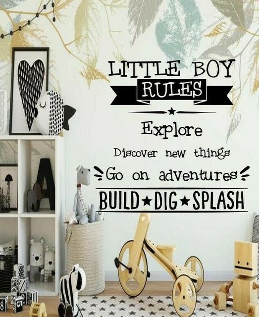nursery wall letters boy