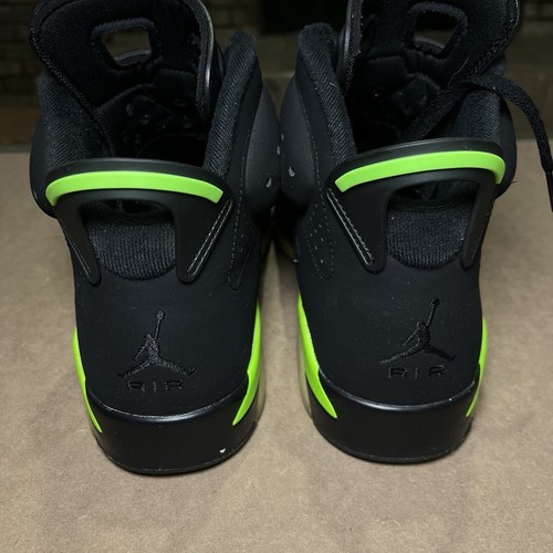 Nike Air Jordan 6 Retro Black Electric Green Mens Size 10 CT8529-003 - Picture 4 of 7