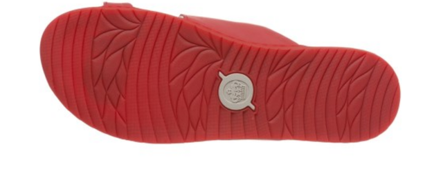 Born Loja Red Toe Loop Sandals Slide Sandals Womens 7 F19005 for sale online | eBay