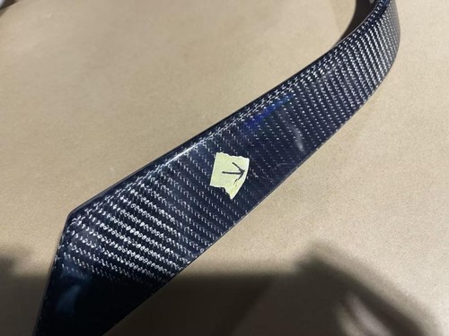 For Ferrari California T 2015-18 REAL CARBON Front Bumper Fins Air Vent Splitter - Picture 12 of 13