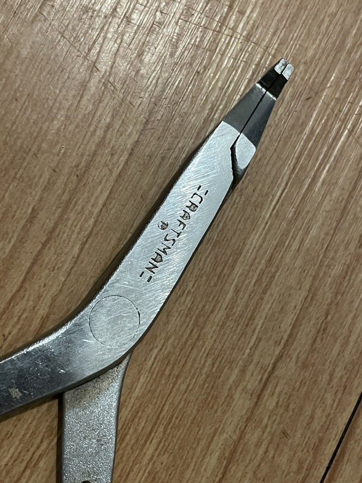 Craftsman External Lock Retaining Ring Horseshoe Washer Pliers eBay