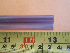 50 PCS. STAINLESS STEEL STRAIGHT LURE SHAFT WIRE FORM .031 X 13" INCHES LONG