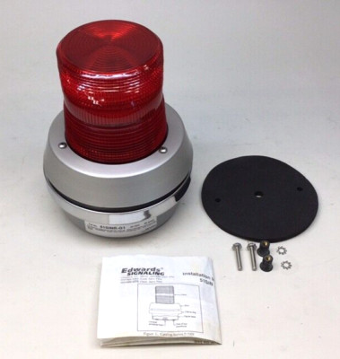 Edwards Signaling 51SINR-G1 Adaptabeacon Visual Signaling Appliance Red ...