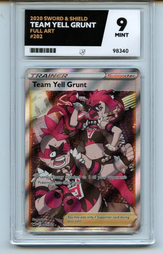 Team Yell Grunt graded ACE 9 for sale on eBay