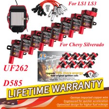 Kit de 8 cables de bobina de encendido y bujía para Chevy Silverado GMC 4,8/5,3/6,0 L UF262