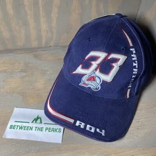 Drew Pearson Vintage 90s Patrick Roy 33 Colorado Avalanche Adjustable Hat NEW