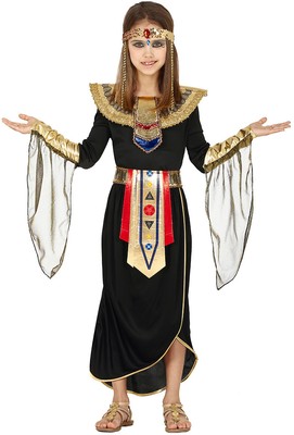 Cleopatra Kostüm Kinder Mädchen Pharonin Göttin Ägypterin Antike Kleid