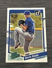 2023 Donruss Baseball Rated Prospect Base #43 Gavin Stone - Los Angeles Dodgers