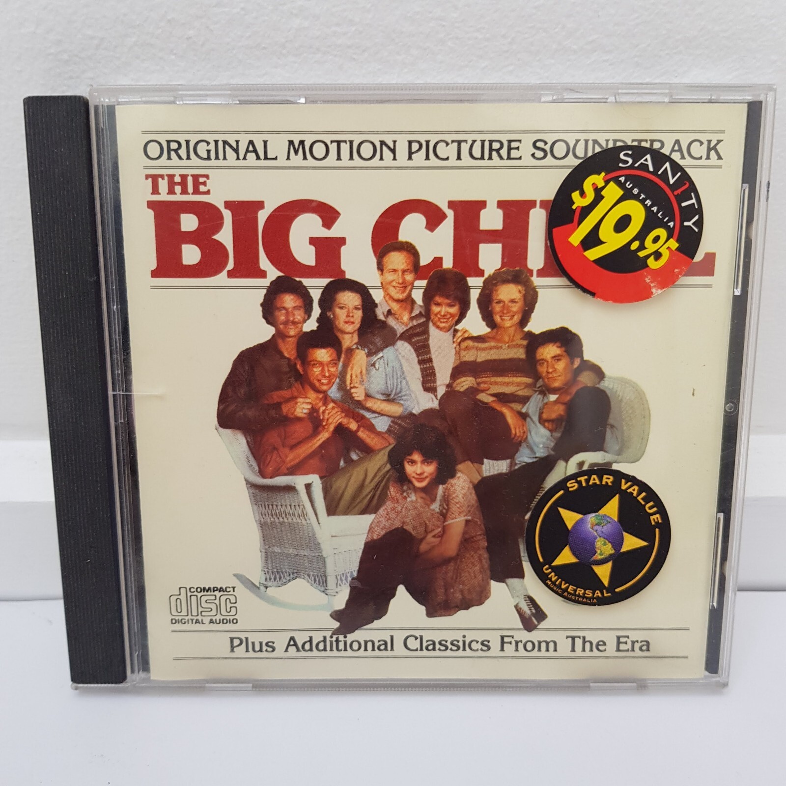 The Big Chill - Soundtrack - Motown CD reissue - rock soul funk