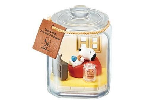 Re-Ment Peanuts Snoopy Happiness with Friends Miniature Figure Terrarium Display - Picture 3 of 19