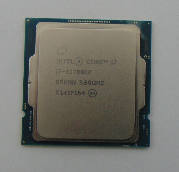 AS IS Intel Core i7-11700KF SRKNN 3.6GHz 8 Core 16MB LGA 1200