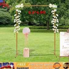 Wedding Rectangular Arch Rack Flower Balloon Arch Stand Party Backdrop Decor