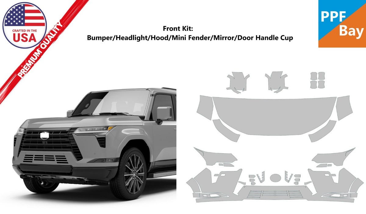 Partial Hood Fender & Mirror Kit | LEXUS GX 2022 Partial Hood Fender & Mirror Kit | LEXUS GX 2022